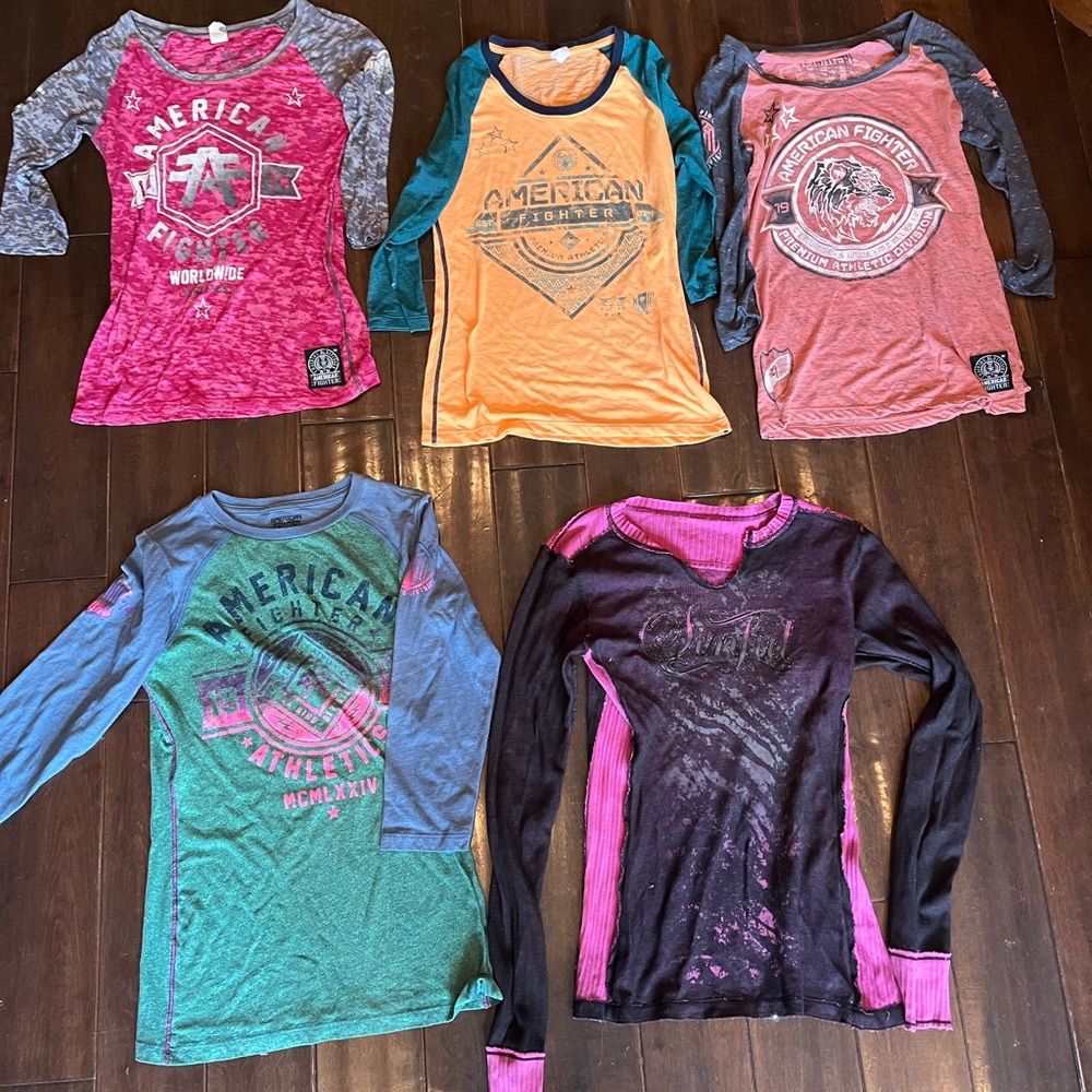 Buckle Affliction shirts